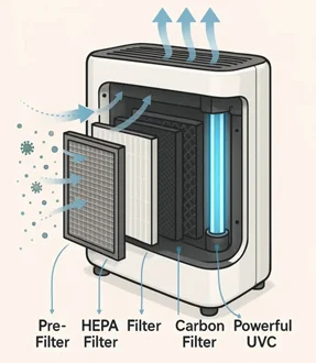 فیلتر تصفیه هوا
