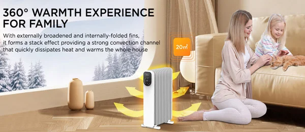 شوفاژ برای 25 متر